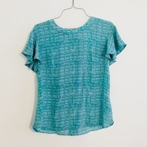 Reiss silk top